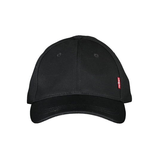 Black Cotton Hat