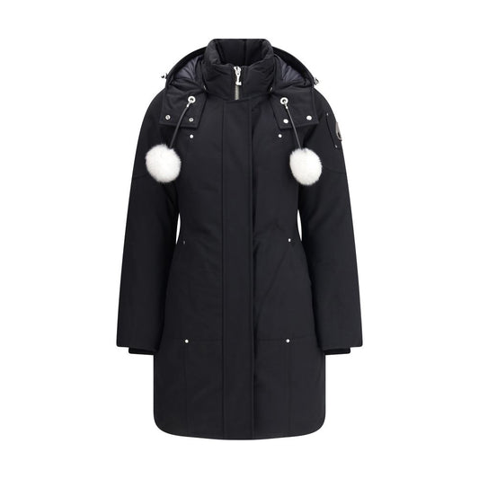 Black Cotton Parka