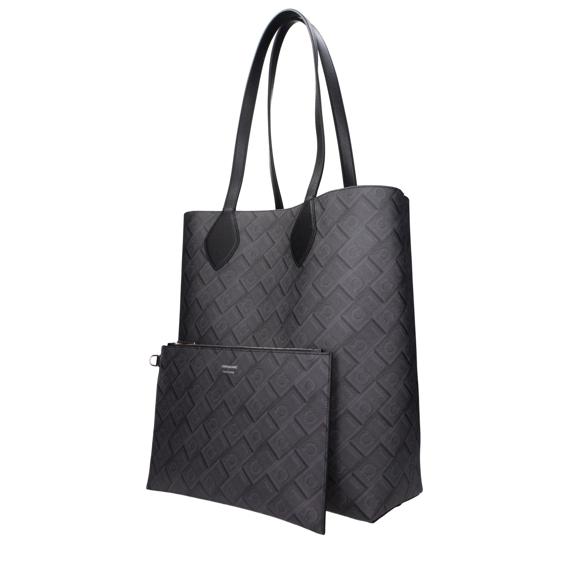 Black Leather Shoulder Bag