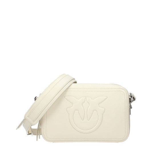 White Leather Crossbody Bag