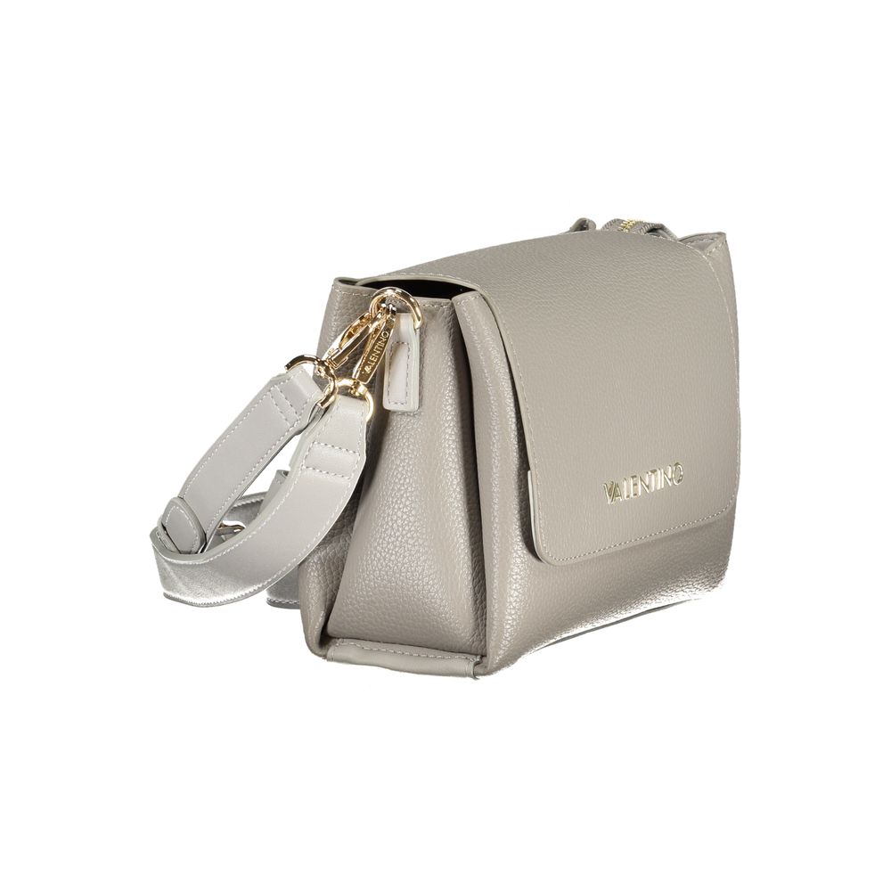Gray Polyethylene Women Handbag