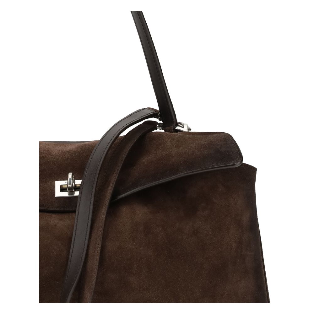 Brown Calf Leather Bos Taurus Shoulder Bag