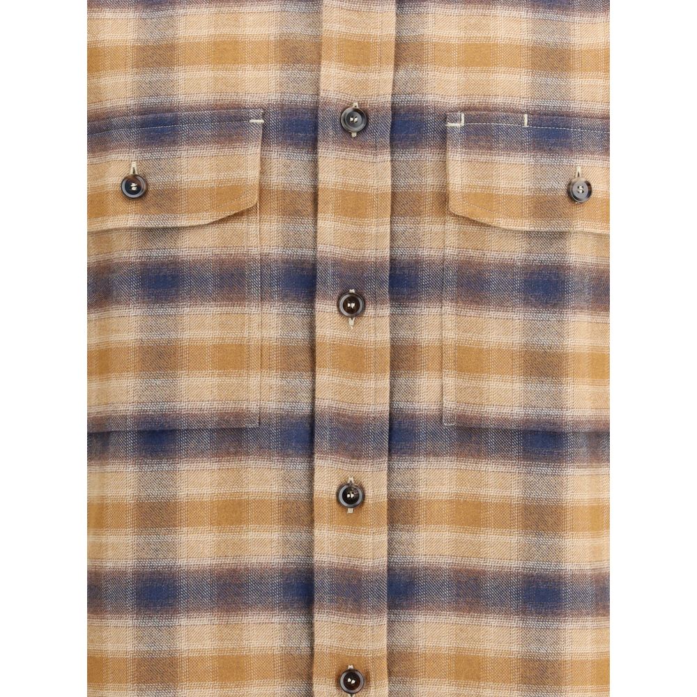 Multicolor Cotton Pattern Shirt