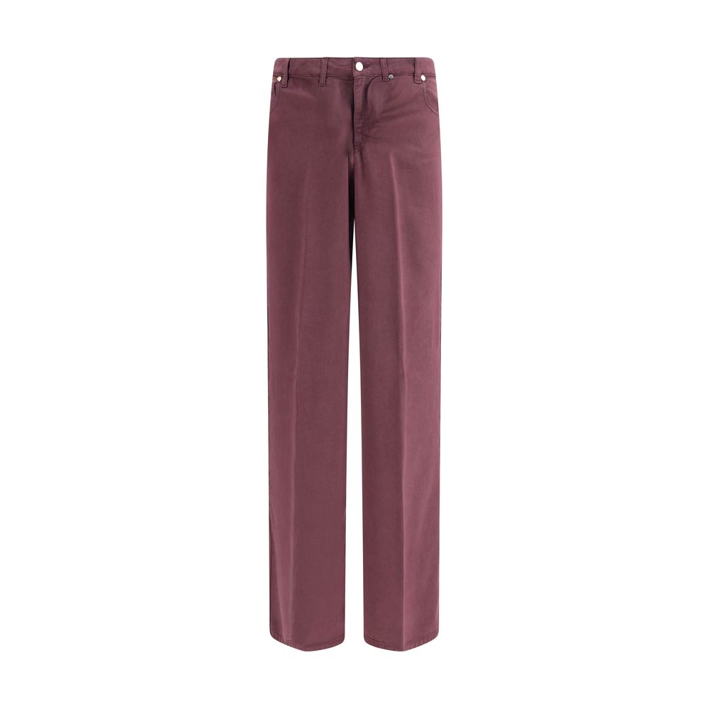 Multicolor Tencel Relaxed Fit Jeans