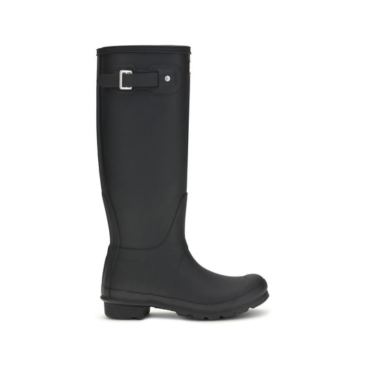 Black Rubber Rain Boots
