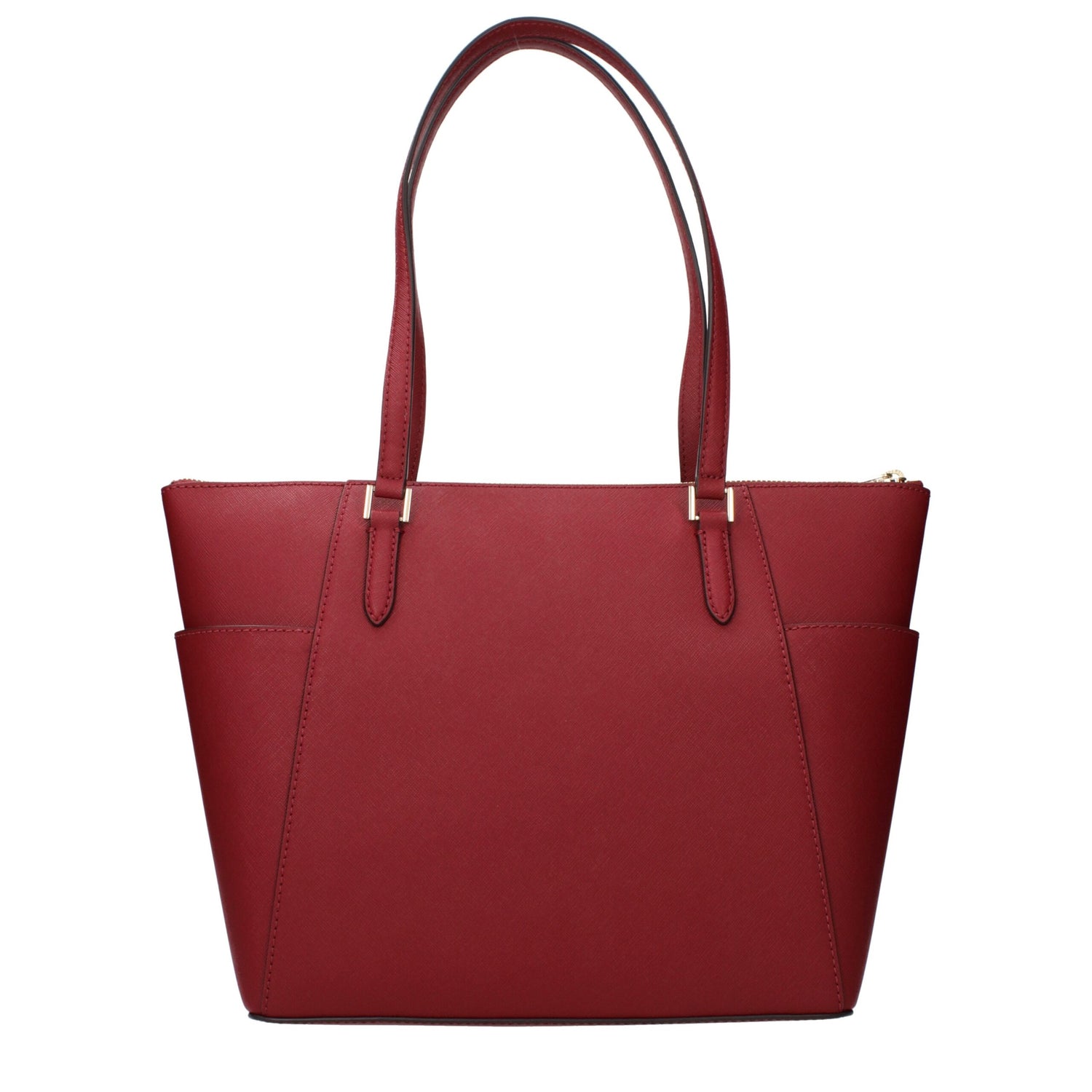 Red Leather Shoulder Bag