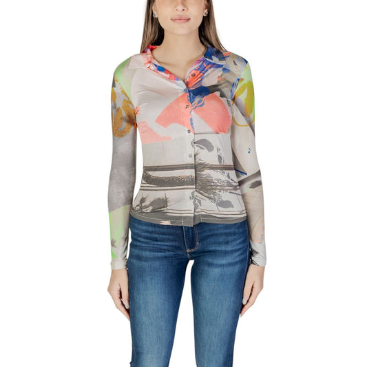 Multicolor Polyester Blouse