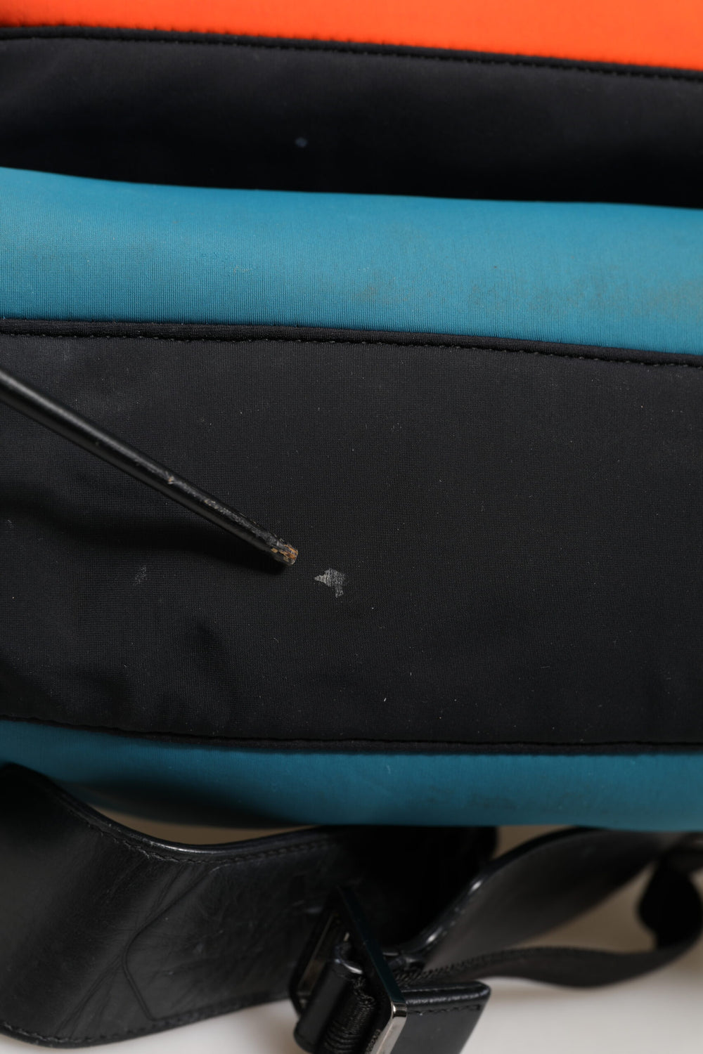 Multicolor Neoprene Nylon Backpack Men's Borse Bag