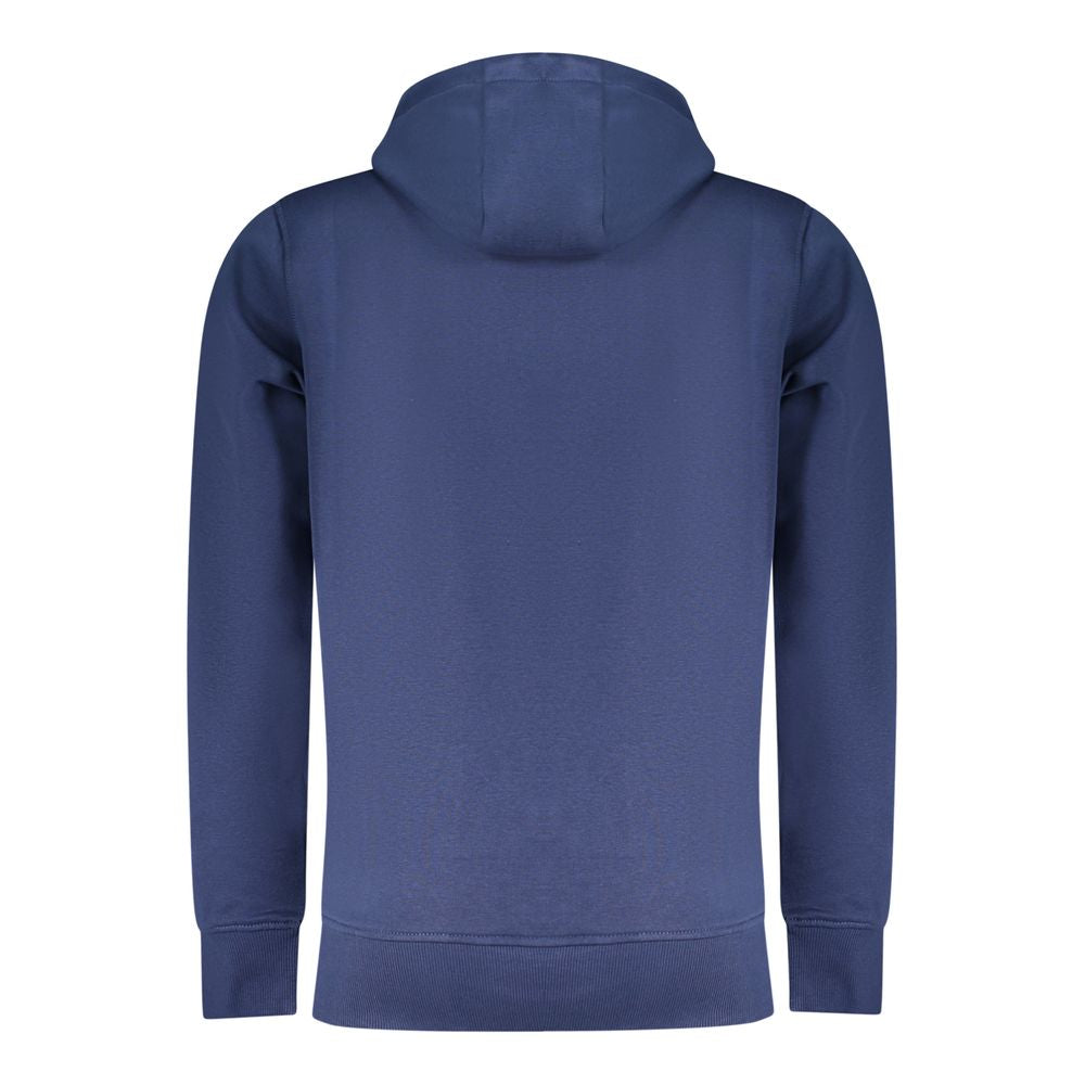 Blue Cotton Men's Sweatshirt