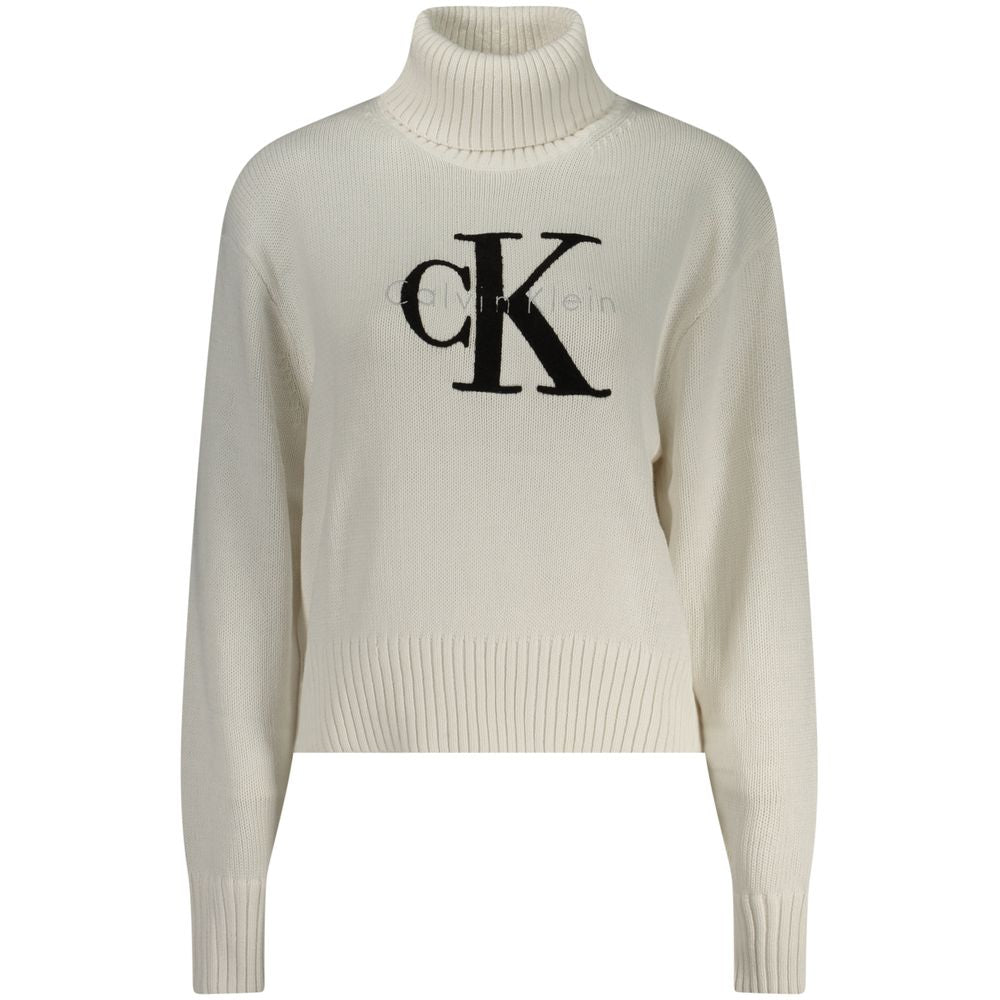 Bianco Cotton Women Sweater