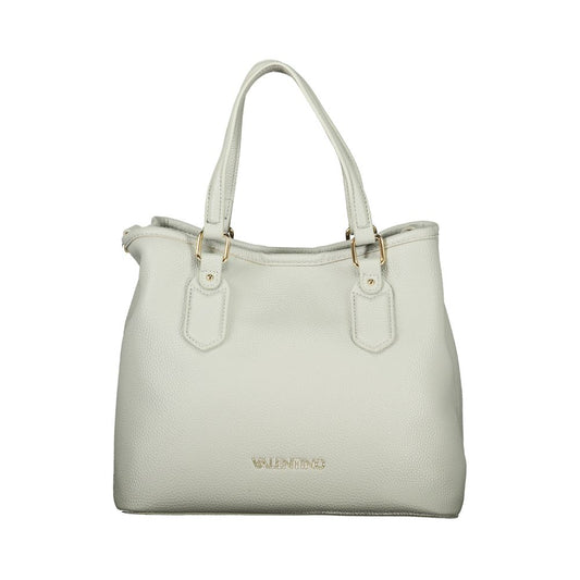 Gray Polyethylene Handbag