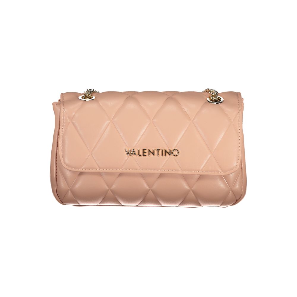 Pink Polyethylene Handbag