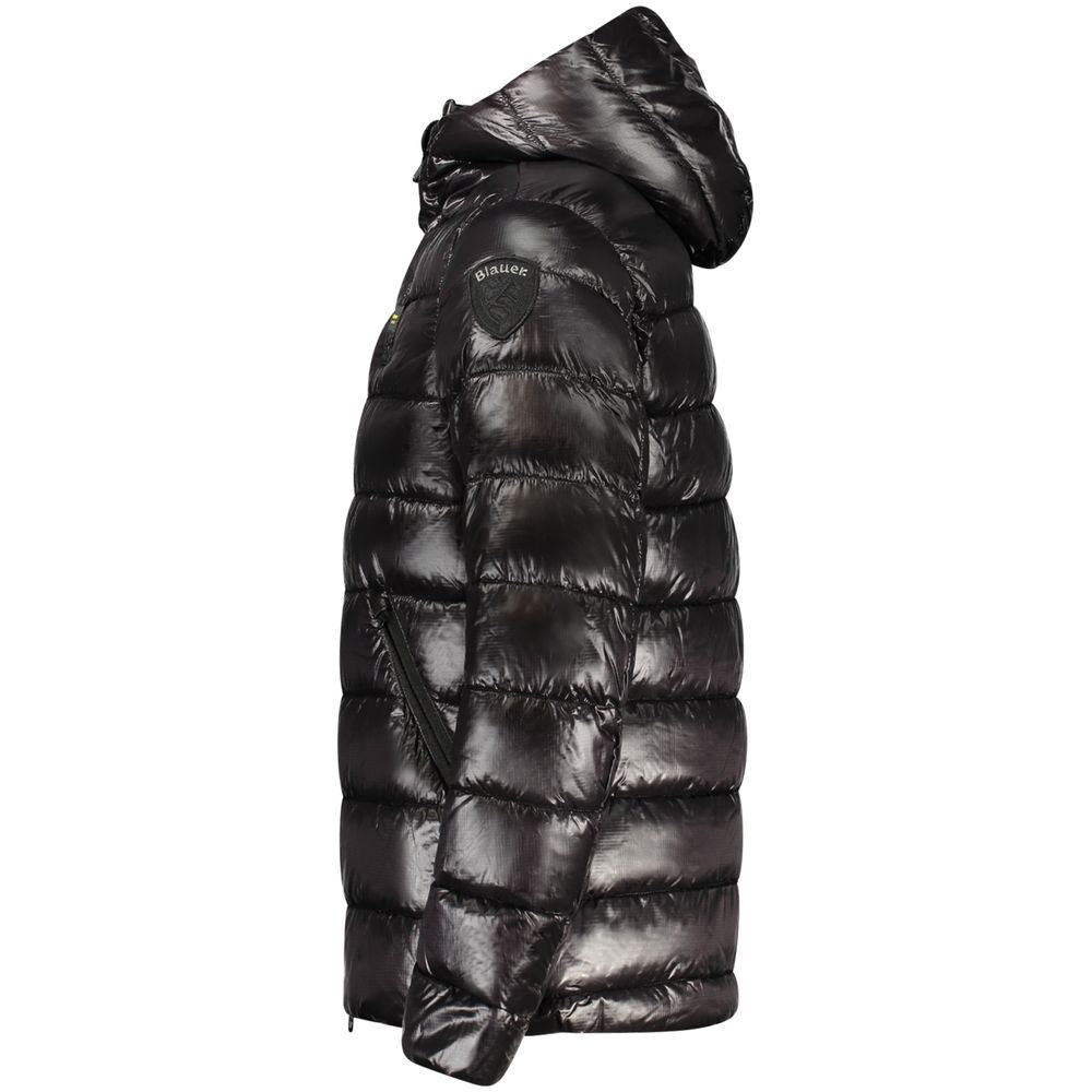Black Polyamide Jackets & Coat