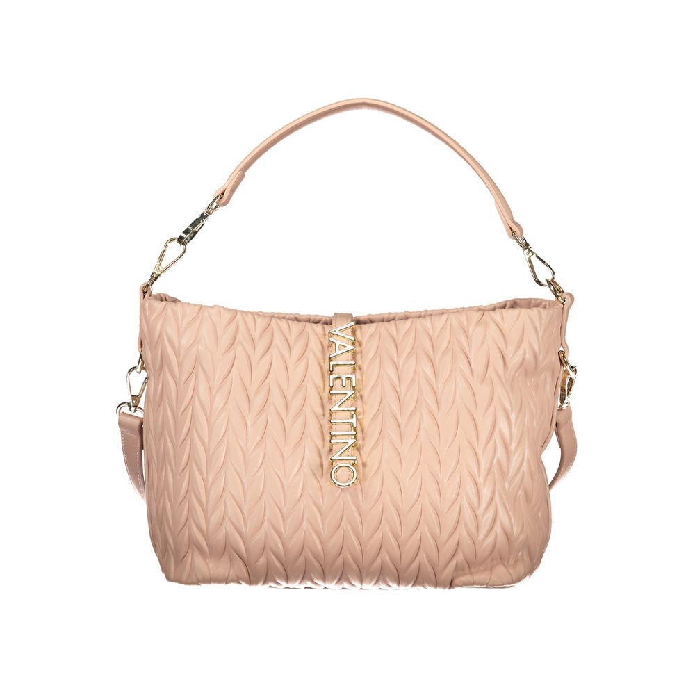 Pink Polyethylene Handbag