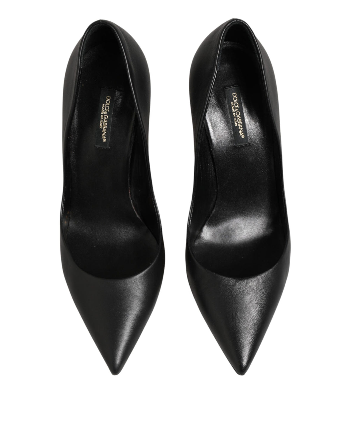 Black Patent Leather High Heels Pumps Shoes