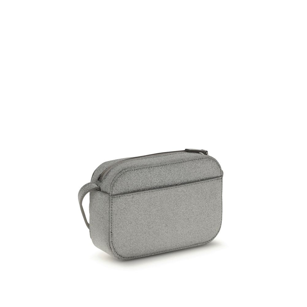 Gray Calf Leather Bos Taurus Shoulder Bag