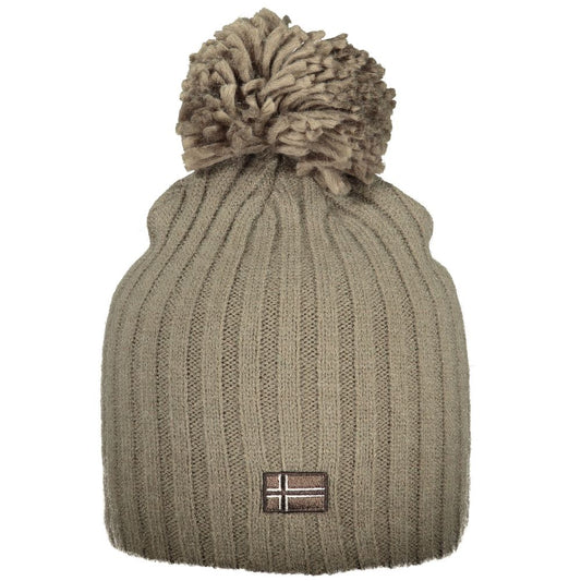 Gray Polyester Women Hat
