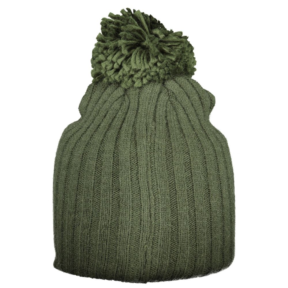 Green Polyester Women Hat