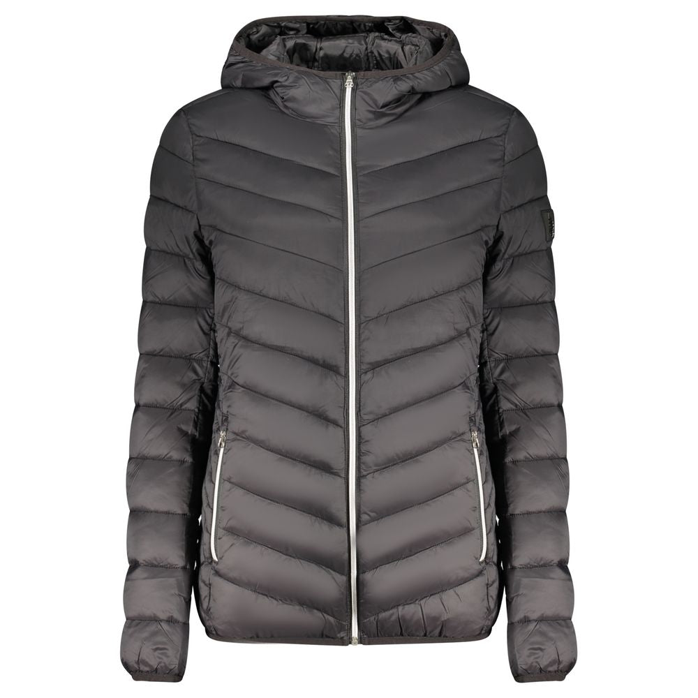 Black Polyamide Women Jacket