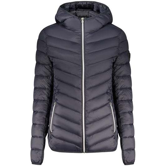 Blue Polyamide Women Jacket