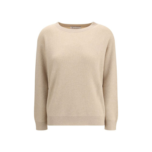 Beige Cashmere Cashmere Sweater