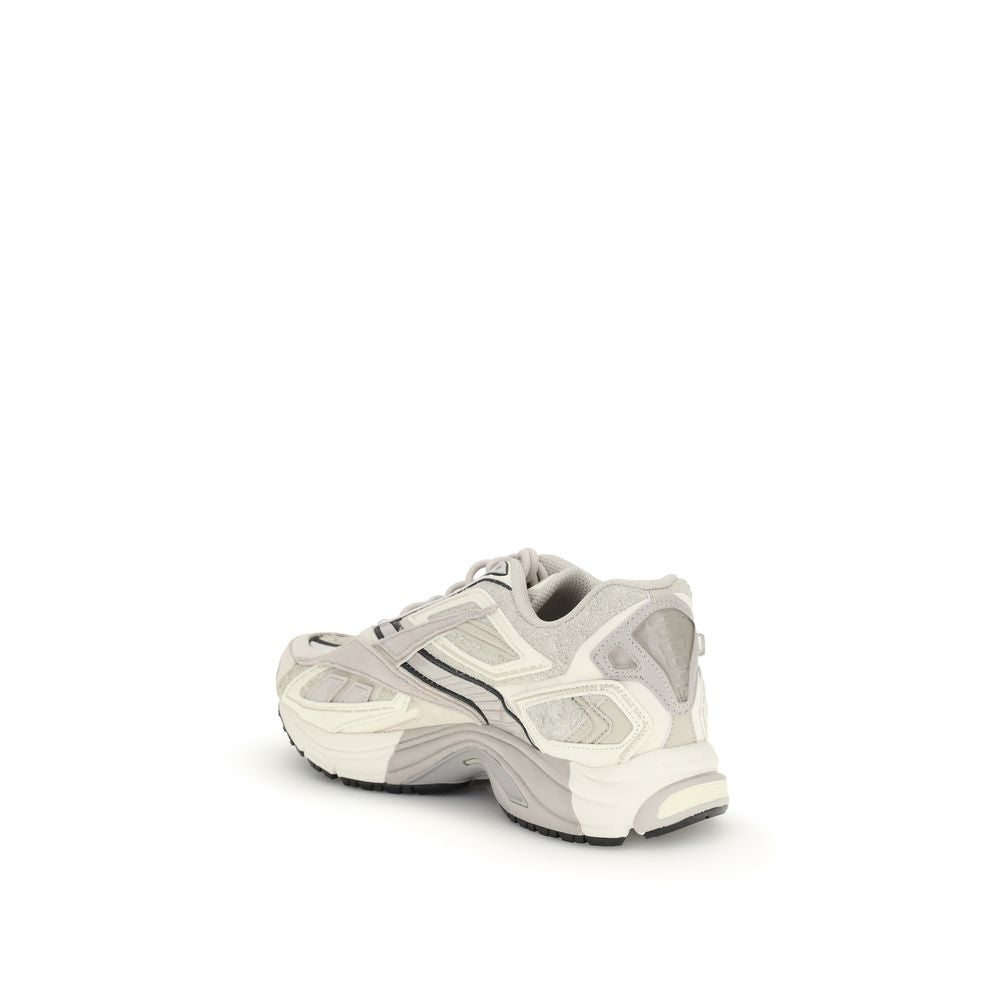 Beige Polyethylene Athletic Sneakers