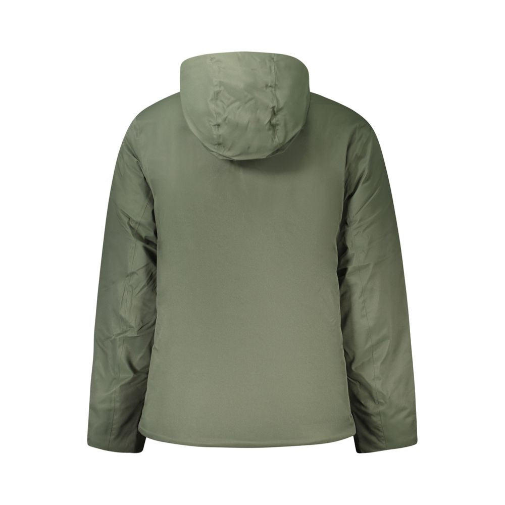 Verde Polyester Men Jacket
