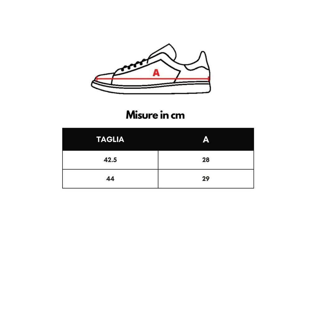 White Leather Low Top Sneakers