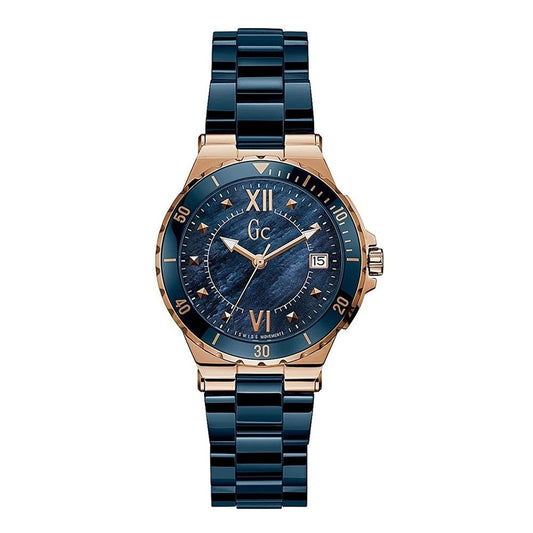 Blue Stainless Steel Dress Watch