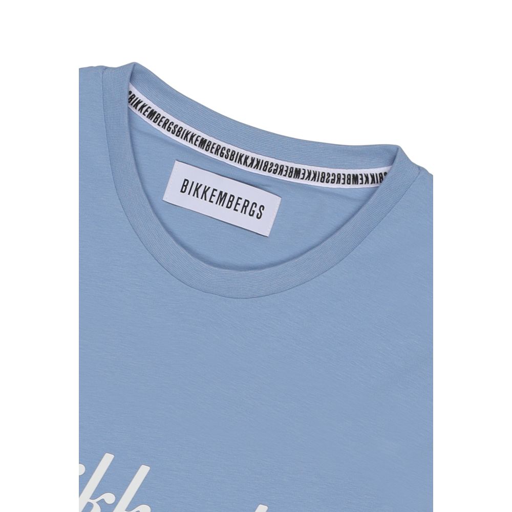 Blue Cotton T-Shirt