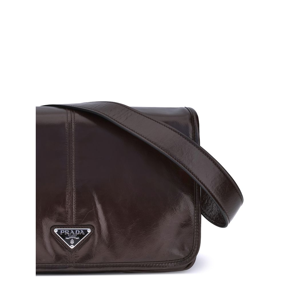 Brown Calf Leather Bos Taurus Shoulder Bag