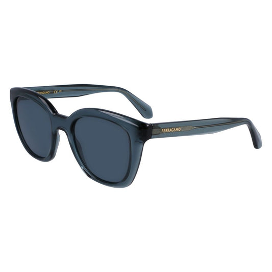 Blue Injected Sunglasses