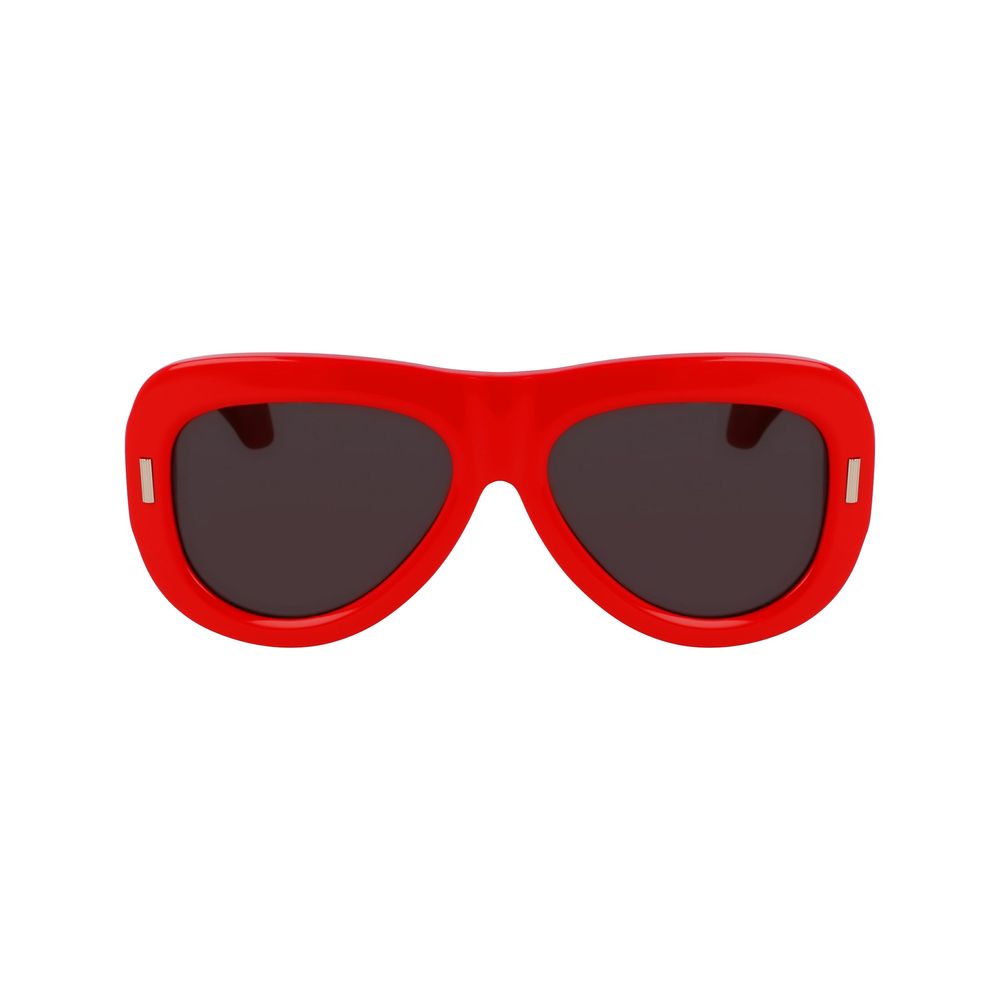 Red Acetate Sunglasses