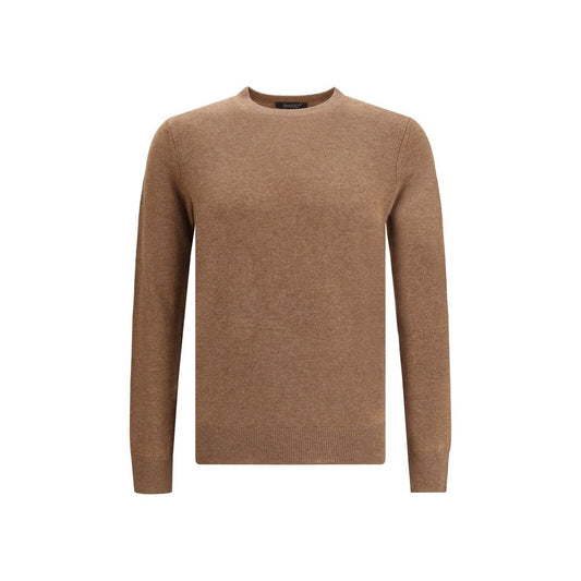 Brown Merino Wool Sweatshirt