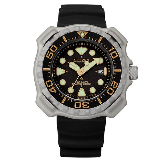 Black Rubber Sport Watch