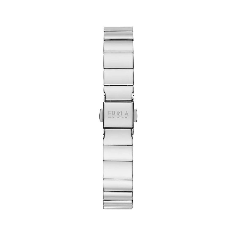 Gray Stainless Steel Dress Watch
