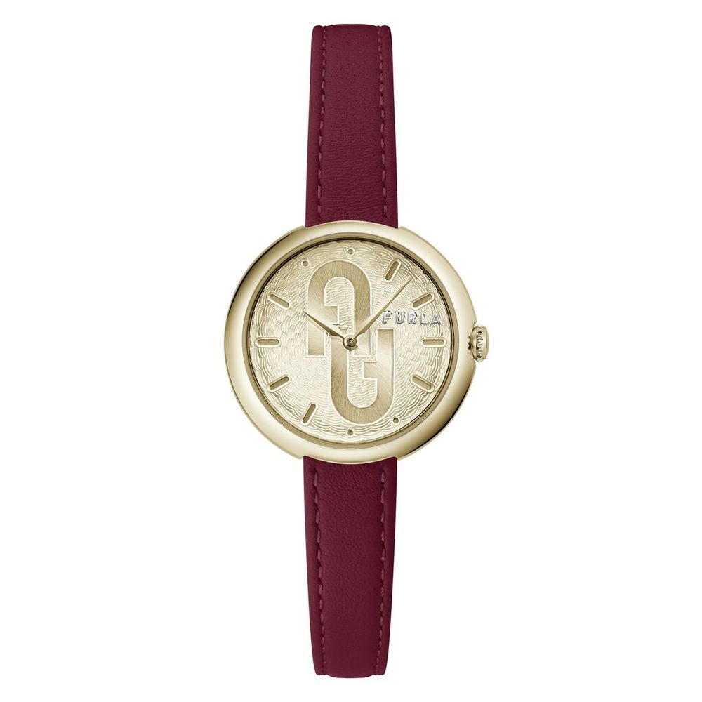 Multicolor Leather Dress Watch
