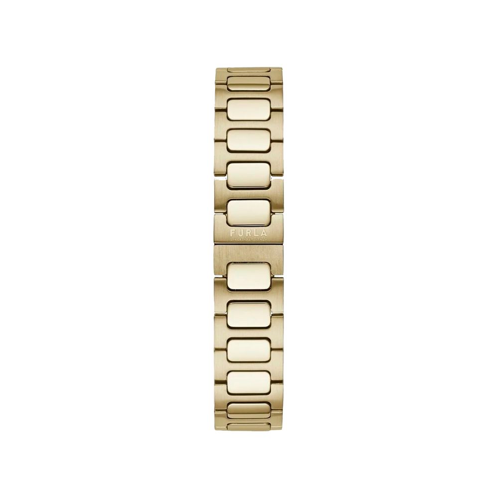 Gold Stainless Steel Dress Watch