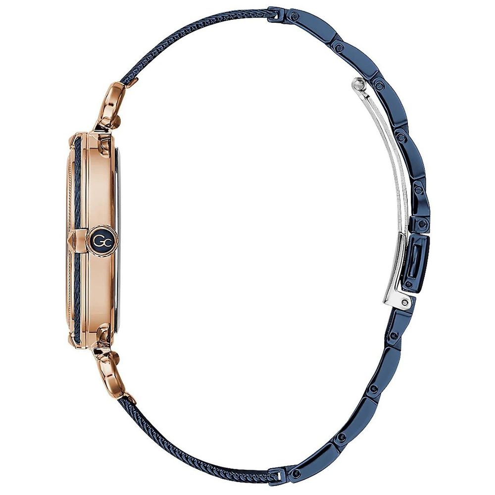 Blue Stainless Steel Dress Watch