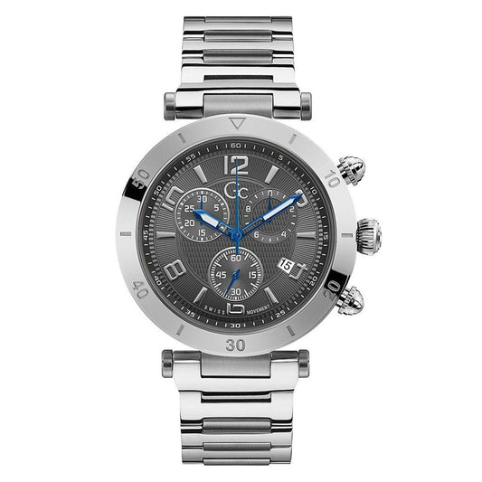 Gray Stainless Steel Bracelet Watch