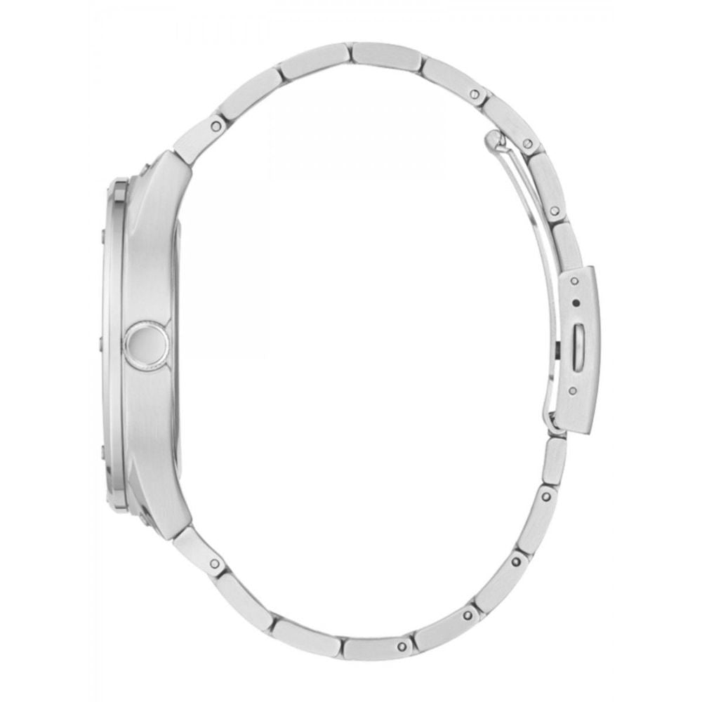 Gray Stainless Steel Dress Watch