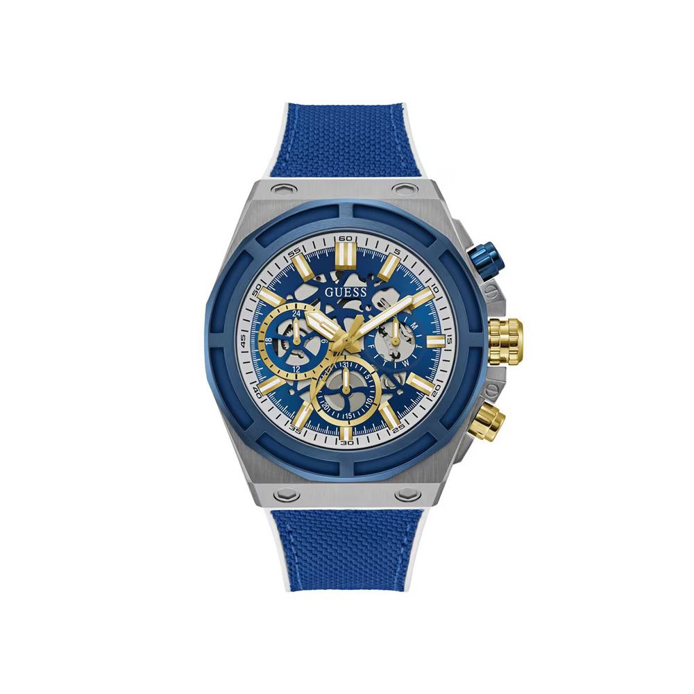 Blue Synthetic Sport Watch