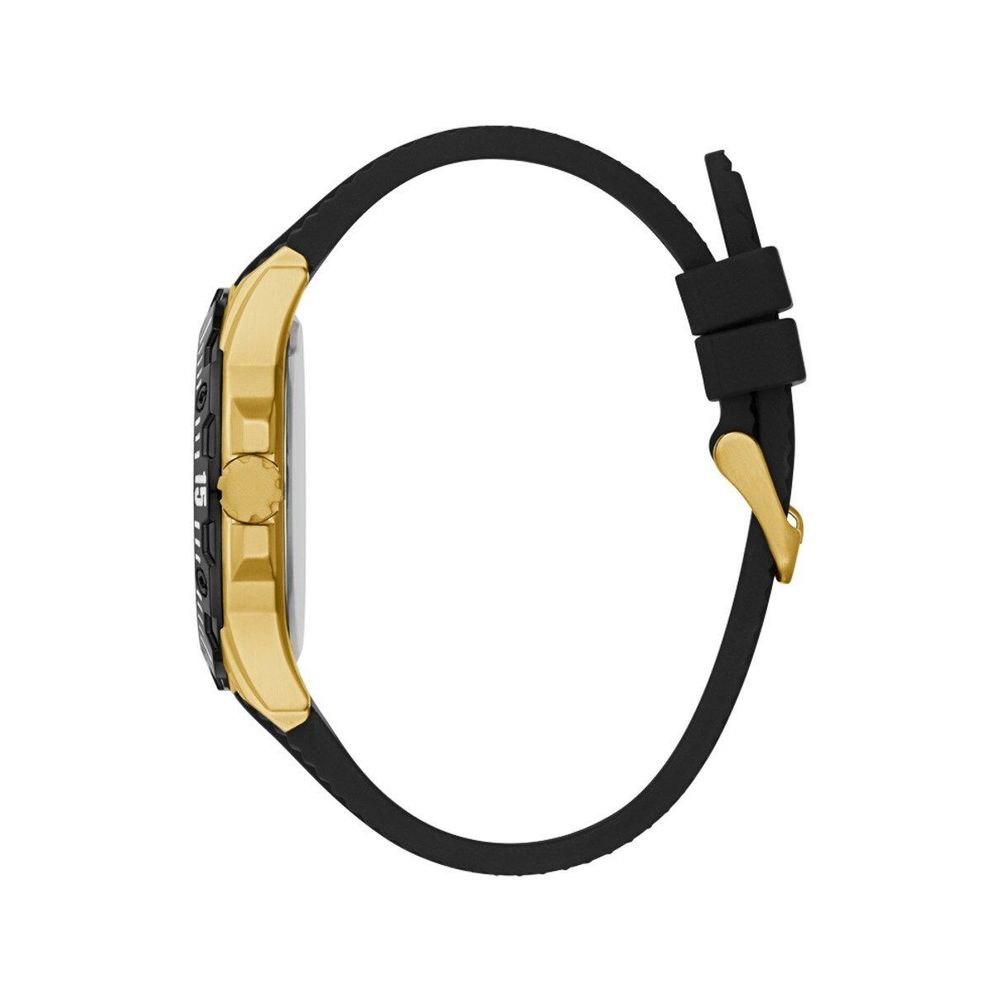 Black Synthetic Dress Watch