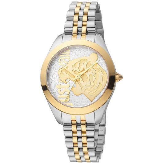 Multicolor Stainless Steel Dress Watch