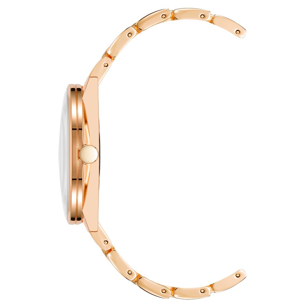 Multicolor Metal Dress Watch