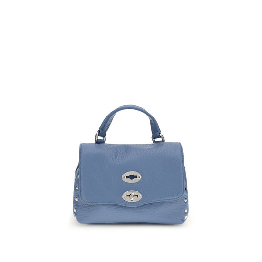 Blue Calf Leather Bos Taurus Shoulder Bag