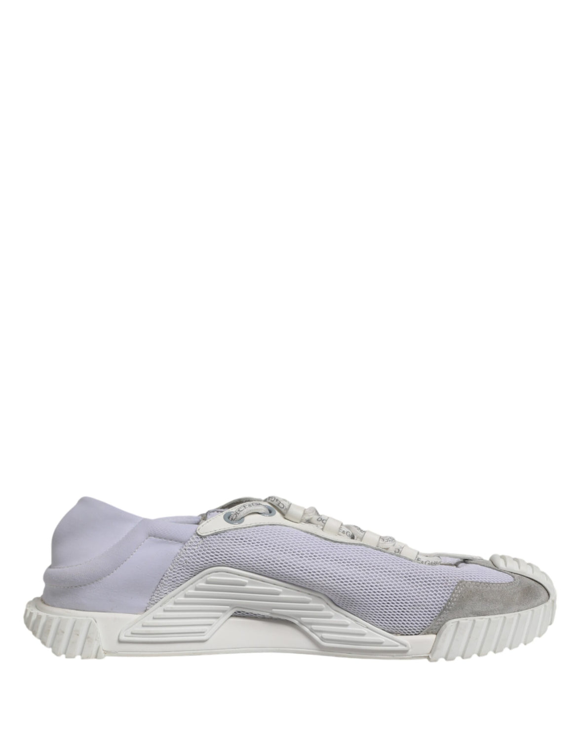 White Lace Up Low Top NS1 Sneakers Men Shoes