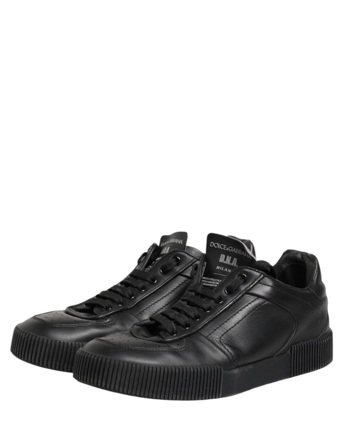 Black MIAMI Calf Low Top Men Sneakers  Shoes
