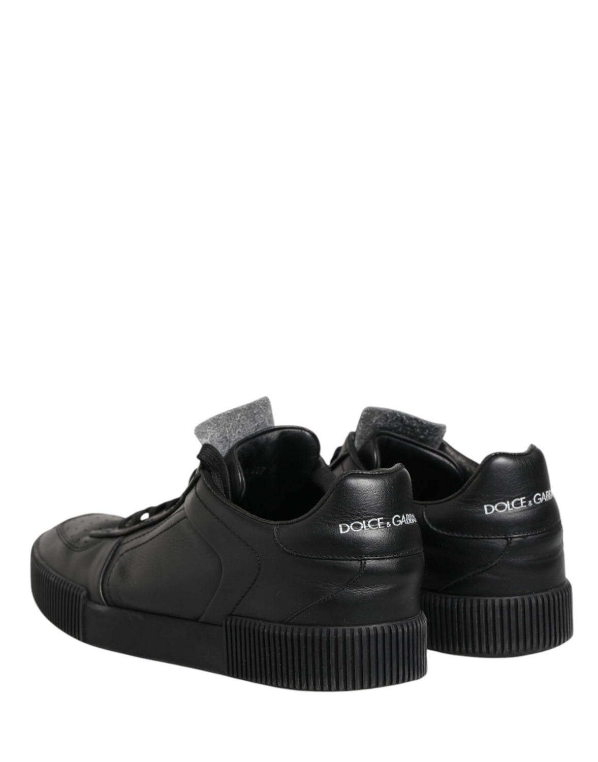 Black MIAMI Calf Low Top Men Sneakers  Shoes