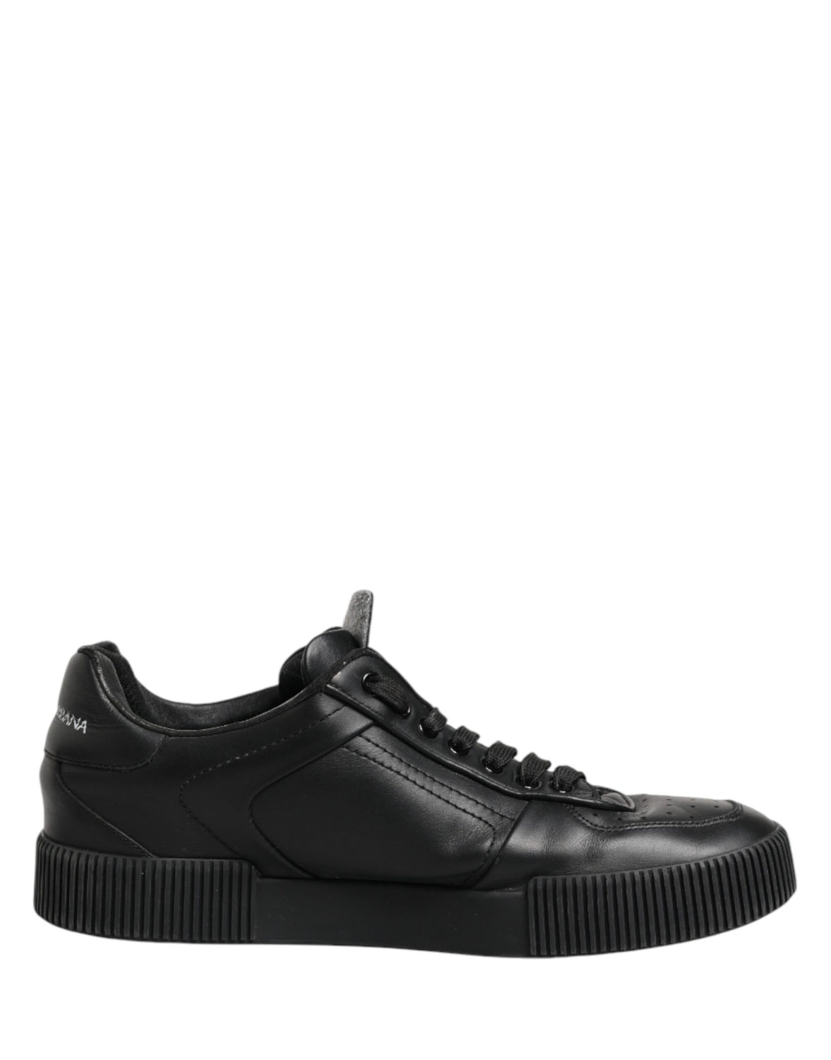 Black MIAMI Calf Low Top Men Sneakers  Shoes